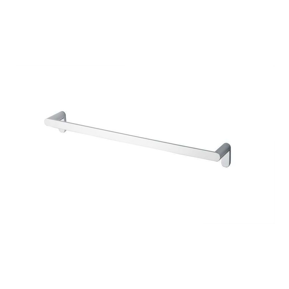 Akemi Single Towel Rail 800mm Chrome