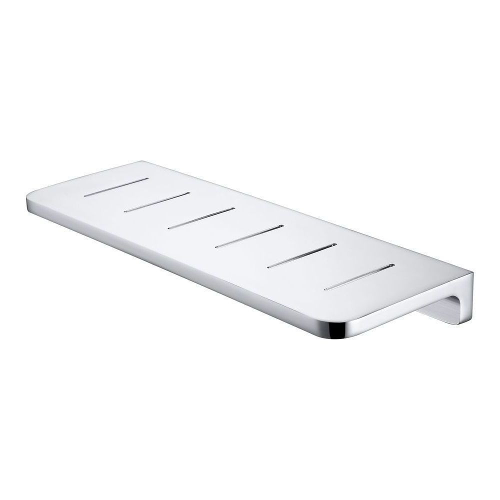 Inis Shelf Slotted Shelf 400mm Chrome