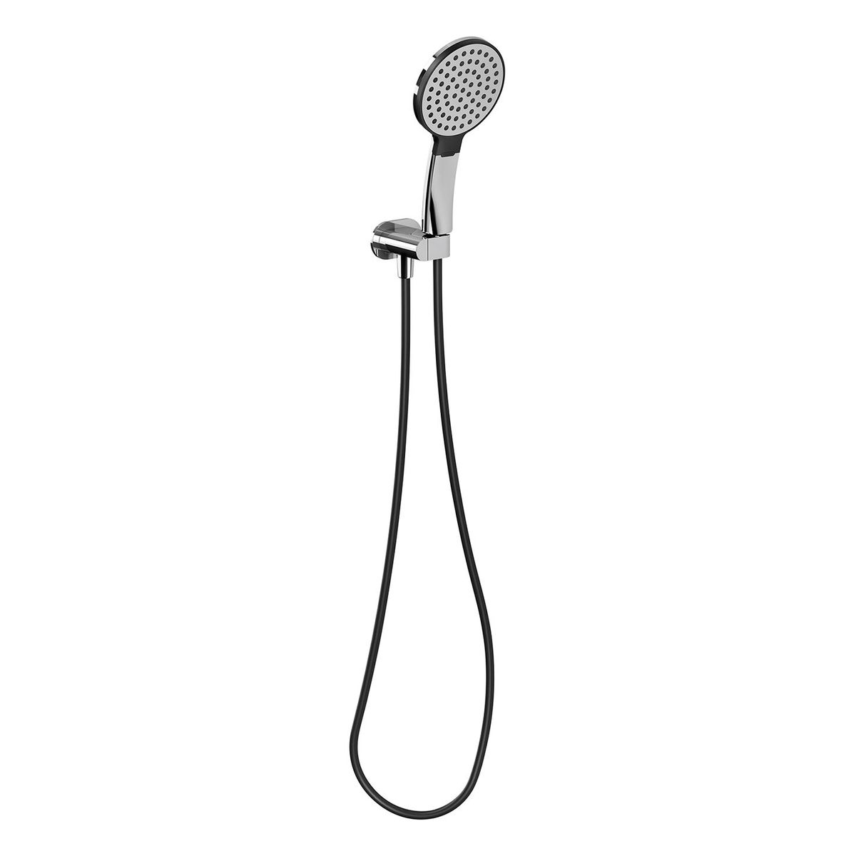 NX Quil Hand Shower - Chrome & Matte Black