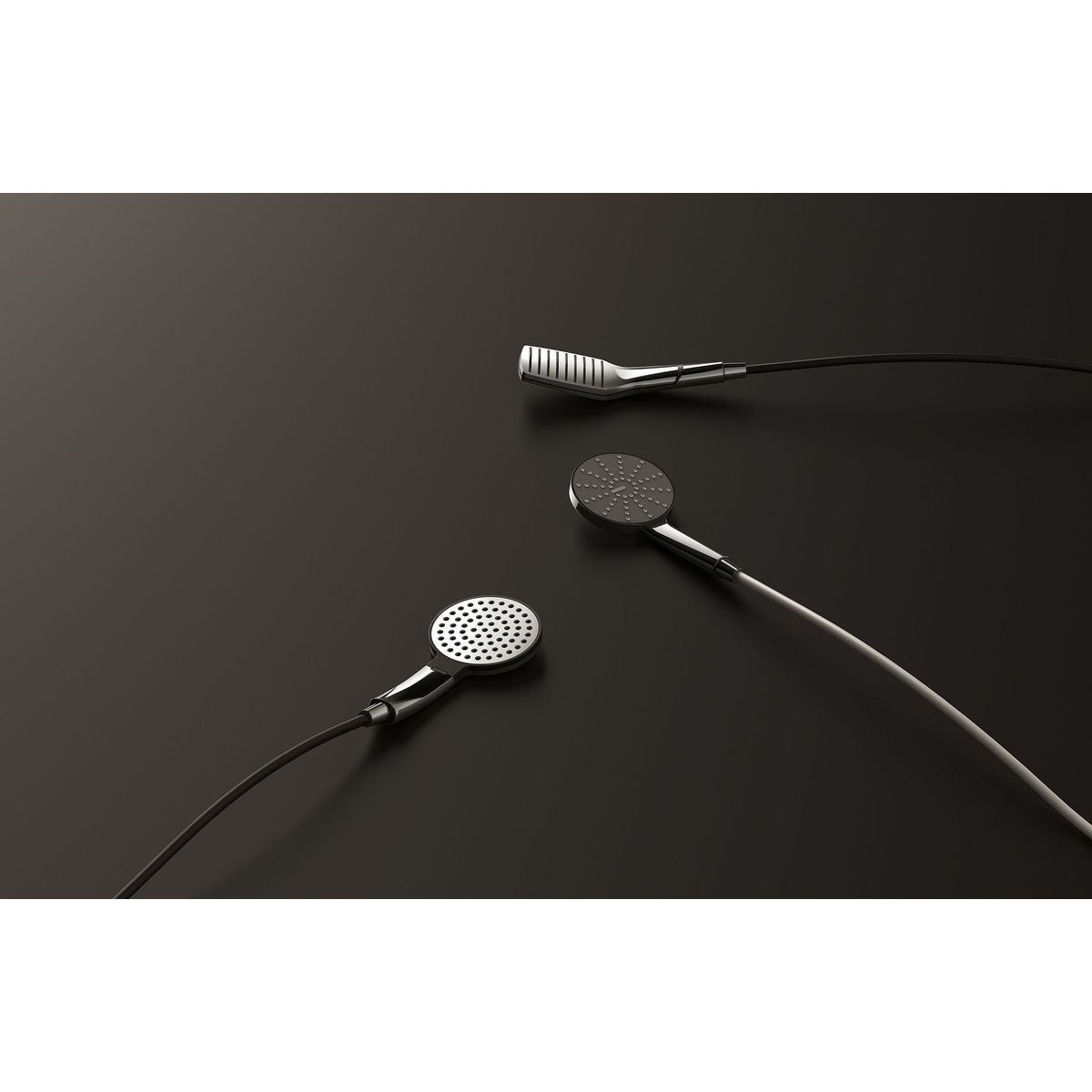 NX Quil Hand Shower - Chrome & Matte Black