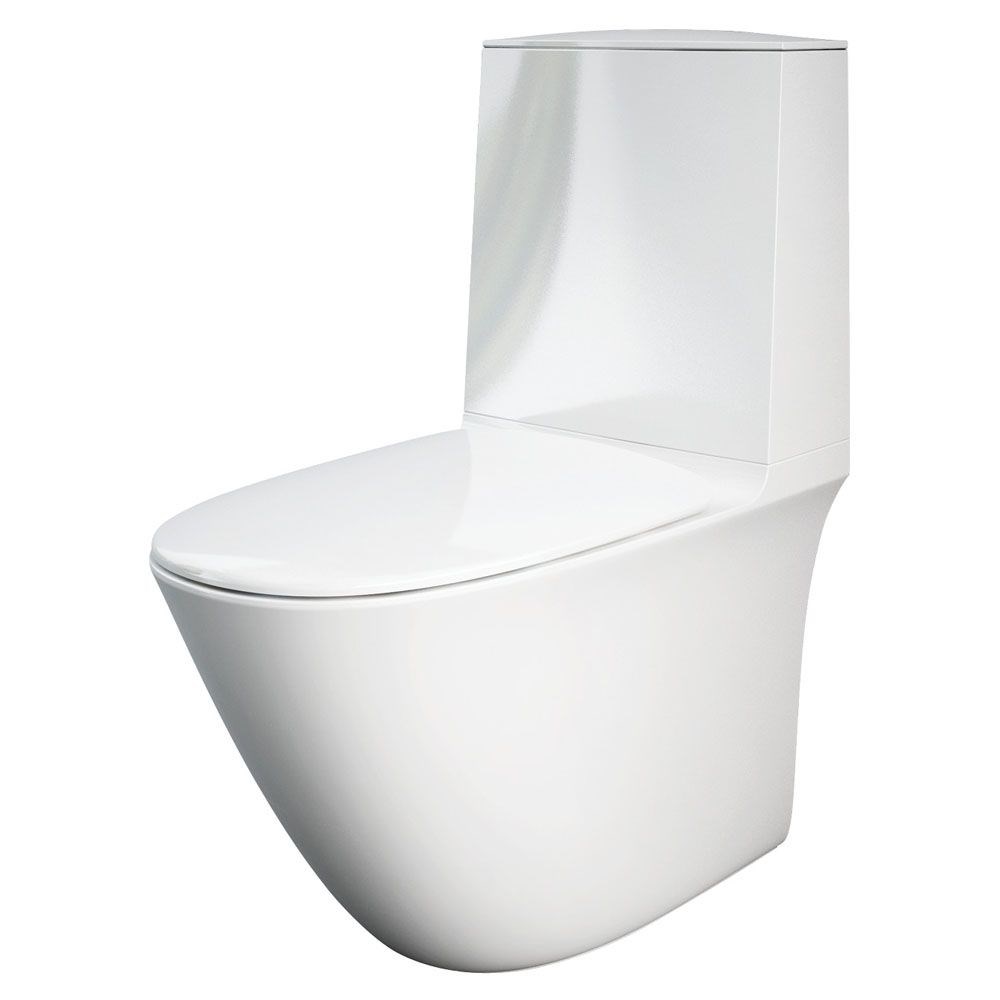 RAK Sensation Back-to-Wall Toilet Suite, S-Trap 100-120