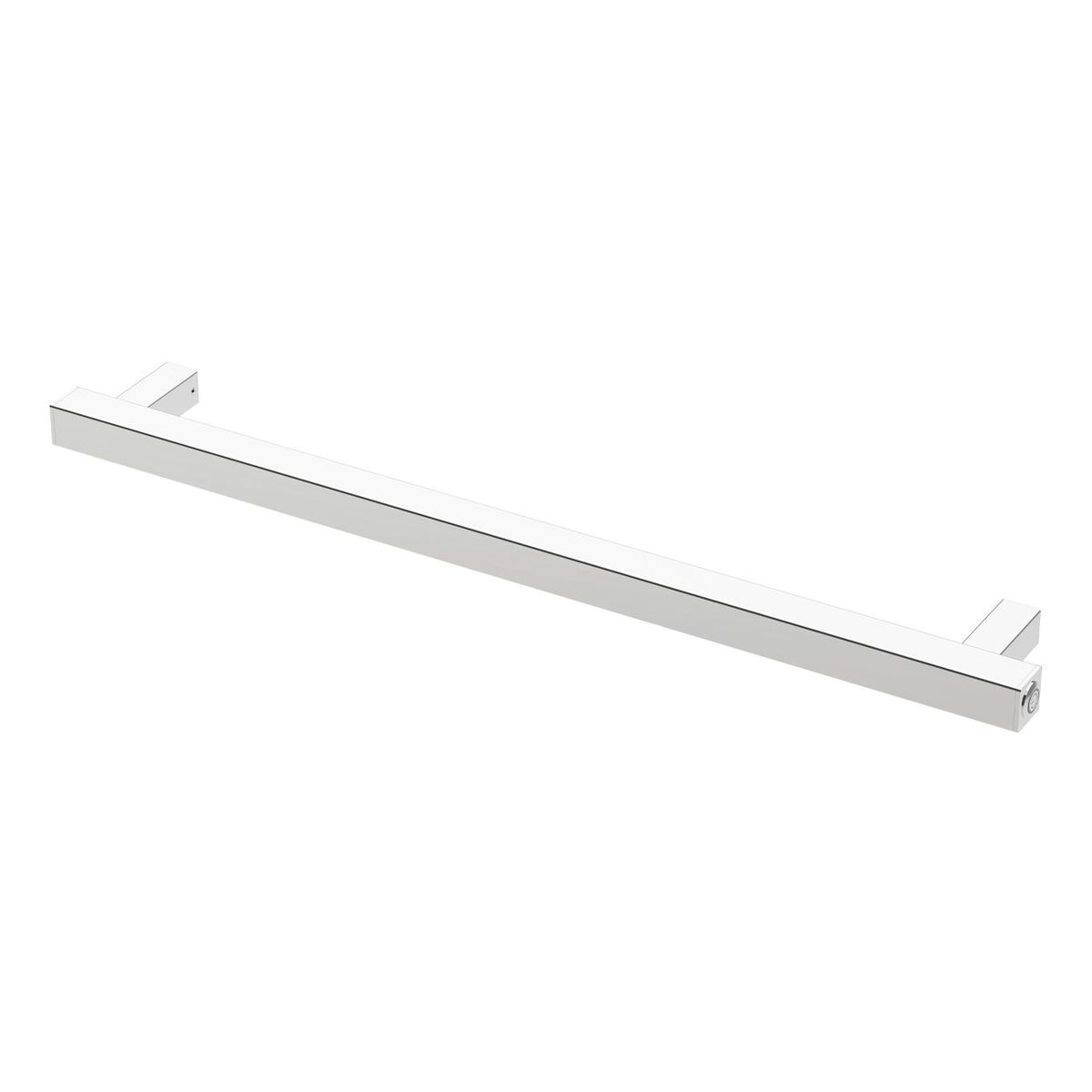Phoenix Heated Towel Rail Square 600mm - Chrome