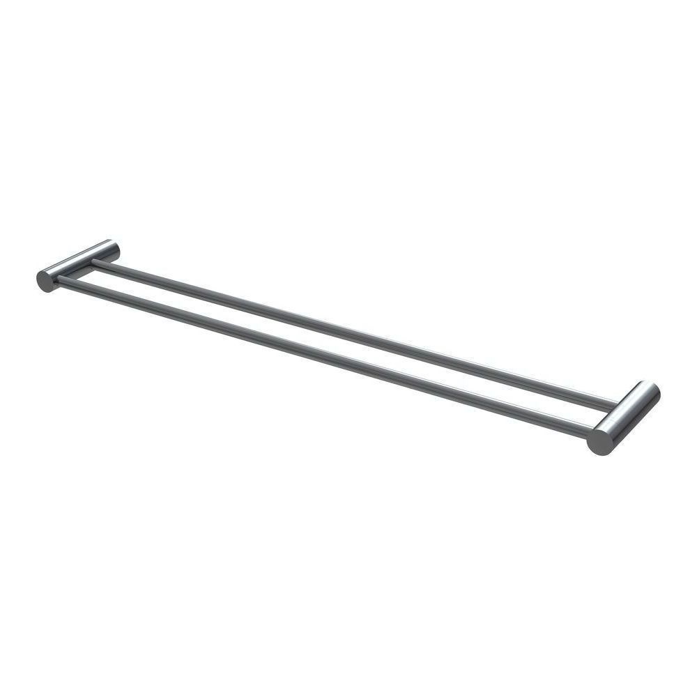 Finesa Double Towel Rail 800mm Chrome