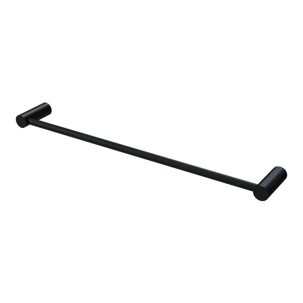 Finesa Single Towel Rail 600mm Matte Black