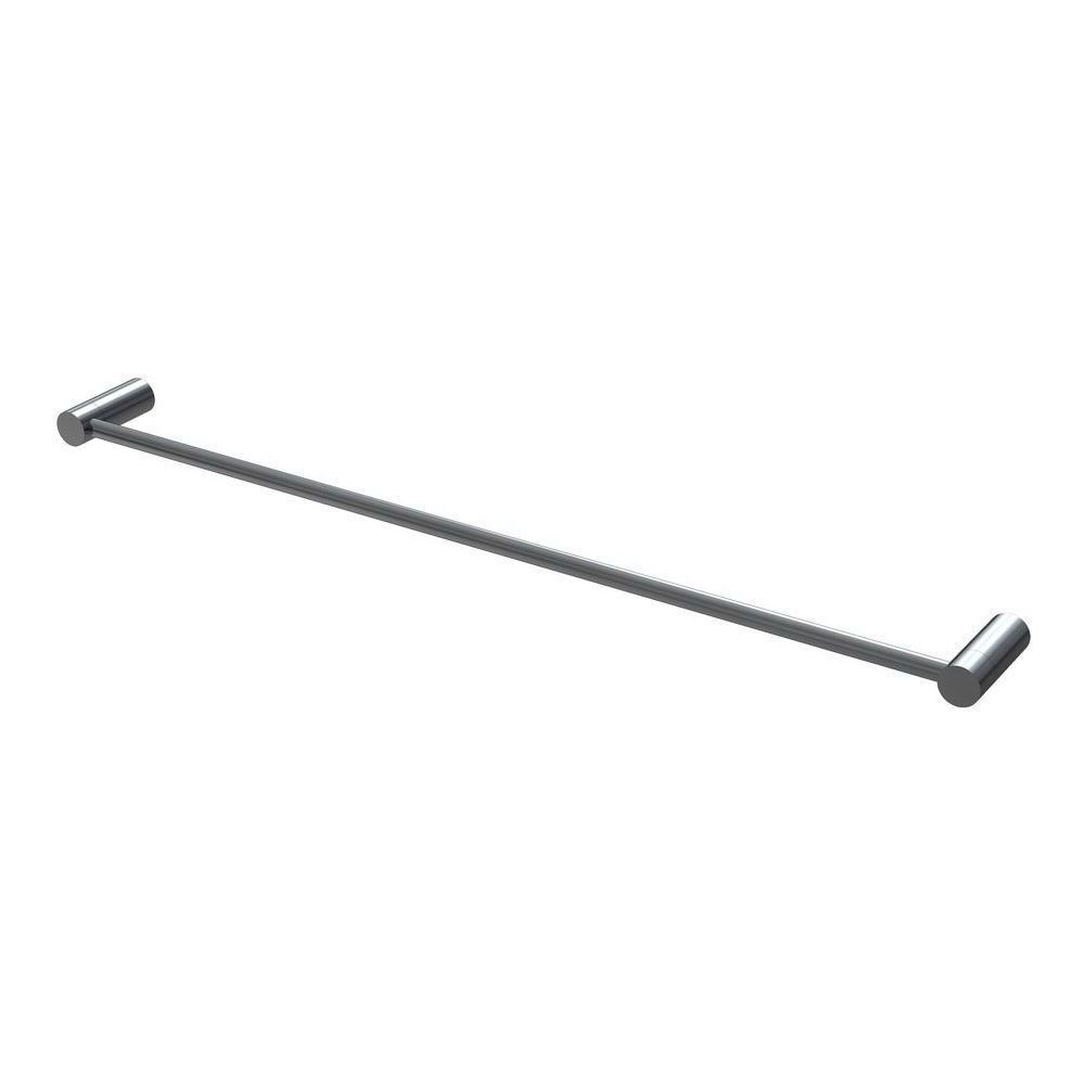 Finesa Single Towel Rail 800mm Chrome