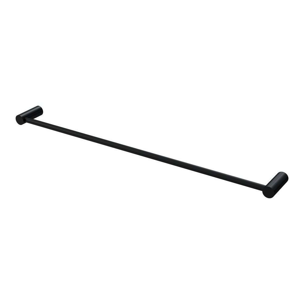 Finesa Single Towel Rail 800mm Matte Black