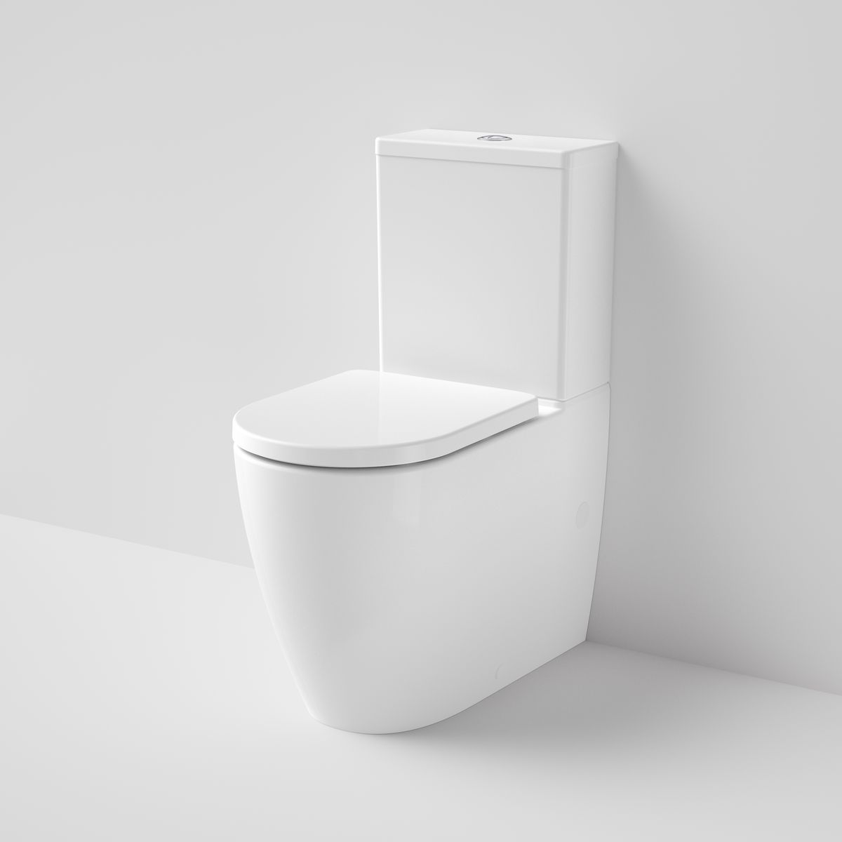Urbane II CleanFlush Wall Faced Close Coupled Toilet Suite with GermGard - Bottom Inlet