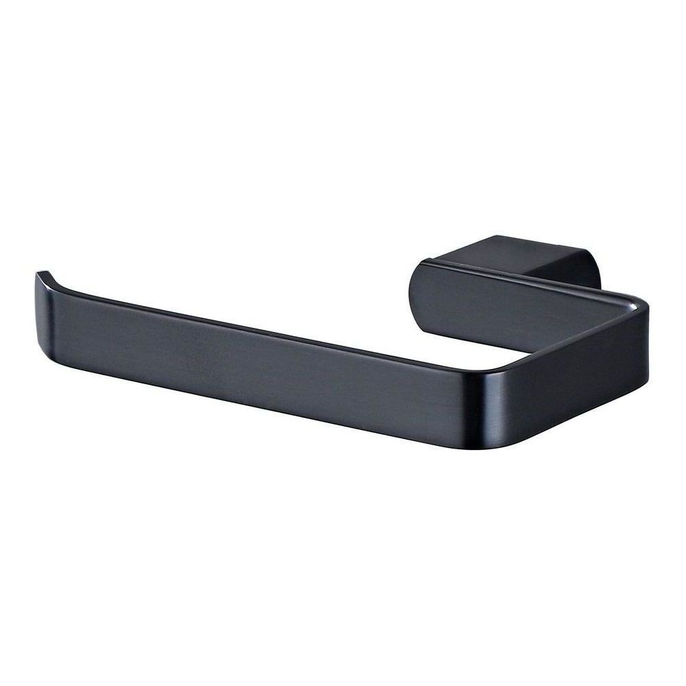 Zoya Toilet Roll Holder Matte Black