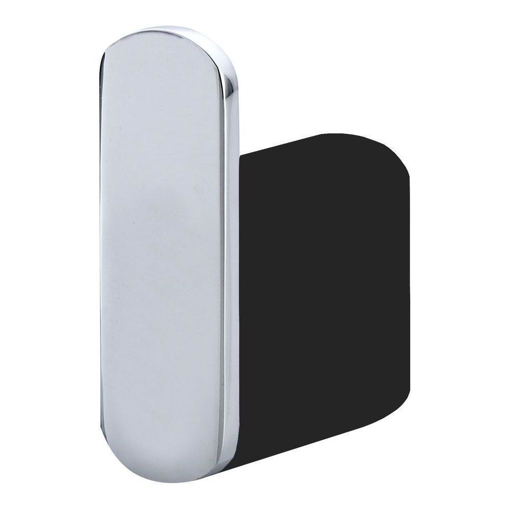 Zoya Robe Hook Chrome & Matte Black