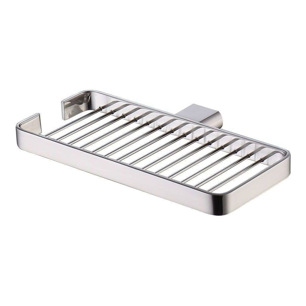 Zoya Shower Basket 250mm Brushed Nickel