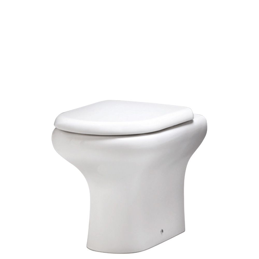 RAK Compact Wall-Faced Toilet Suite - Pan + Seat + GEBERIT Sigma In-Wall Cistern