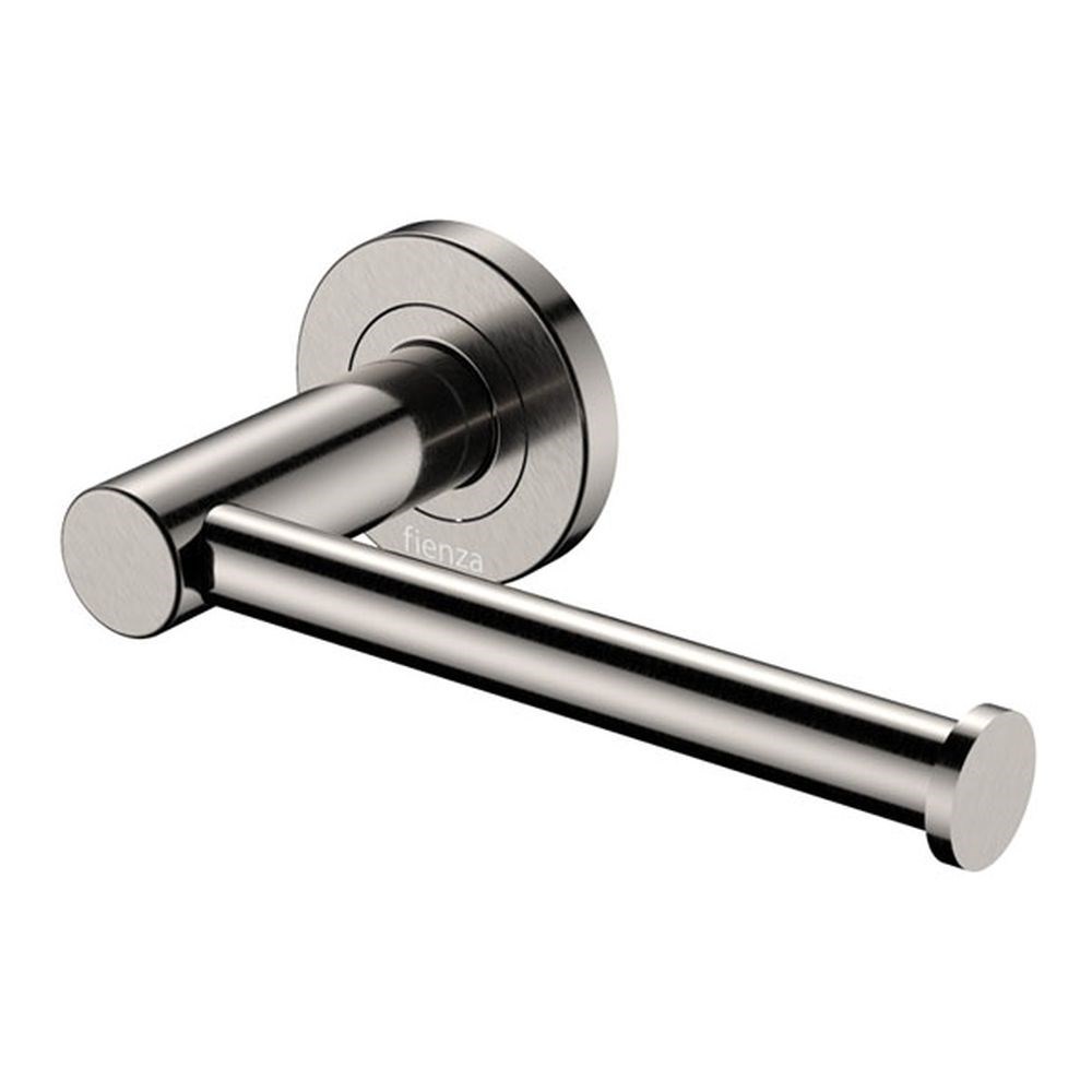 Kaya Roll Holder, Brushed Nickel
