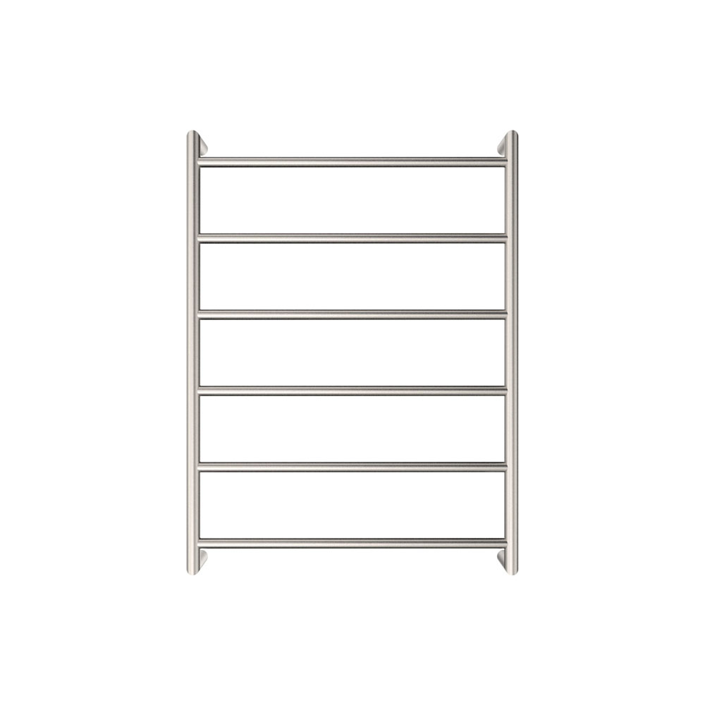 Kaya Heated Towel Rail, 600 x 800mm, Brushed Nickel