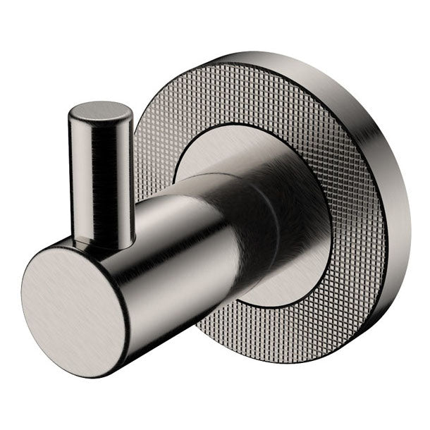 Axle Robe Hook in Brushed Nickel