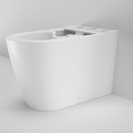 Urbane II Bidet Cleanflush Wall Faced Close Coupled Back Entry Toilet Suite (with GermGard) - Back Entry