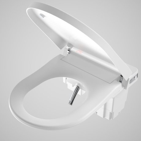 Urbane II Bidet Cleanflush Wall Faced Close Coupled Back Entry Toilet Suite (with GermGard) - Back Entry