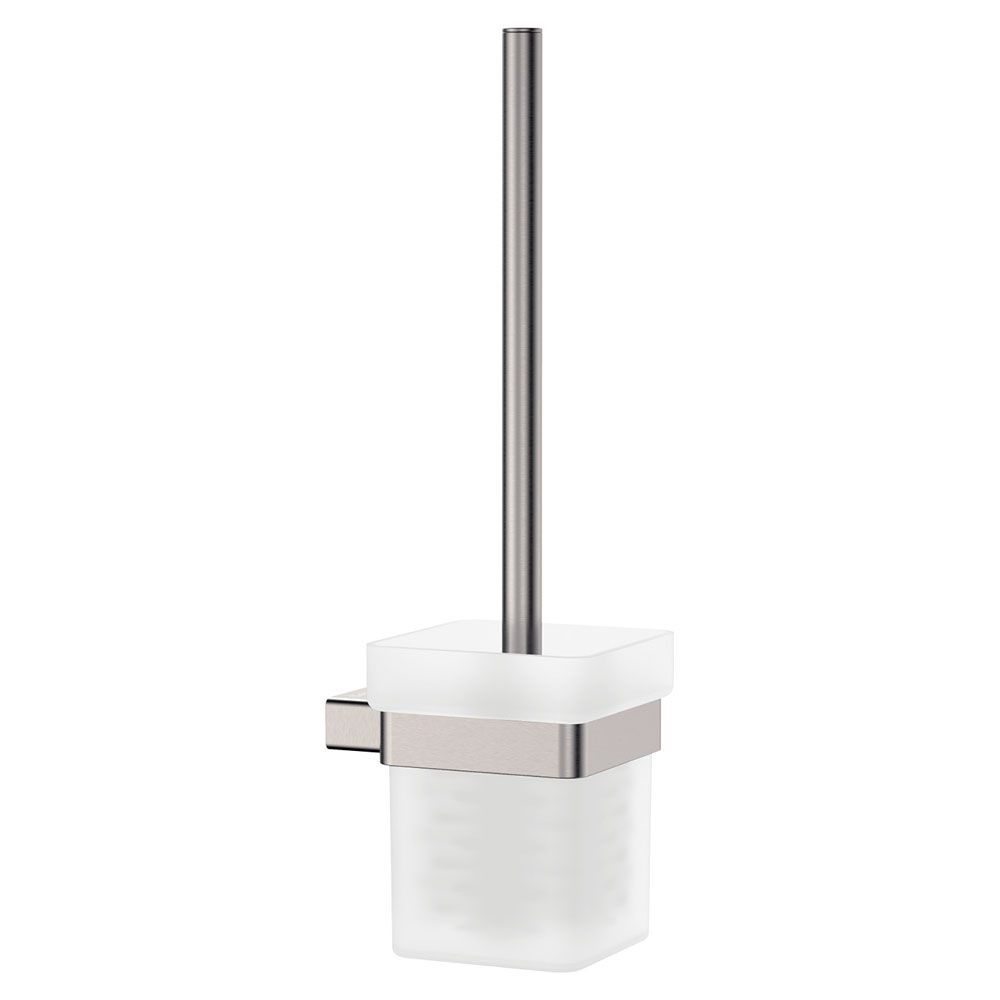 Tono Toilet Brush & Holder Brushed Nickel