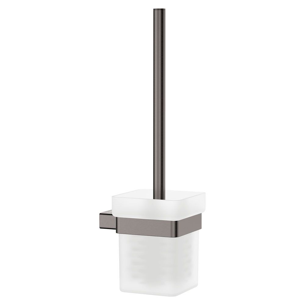 Tono Toilet Brush & Holder Gun Metal