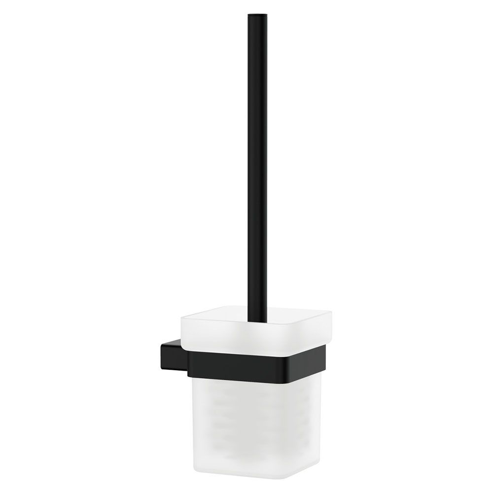 Tono Toilet Brush & Holder Matte Black