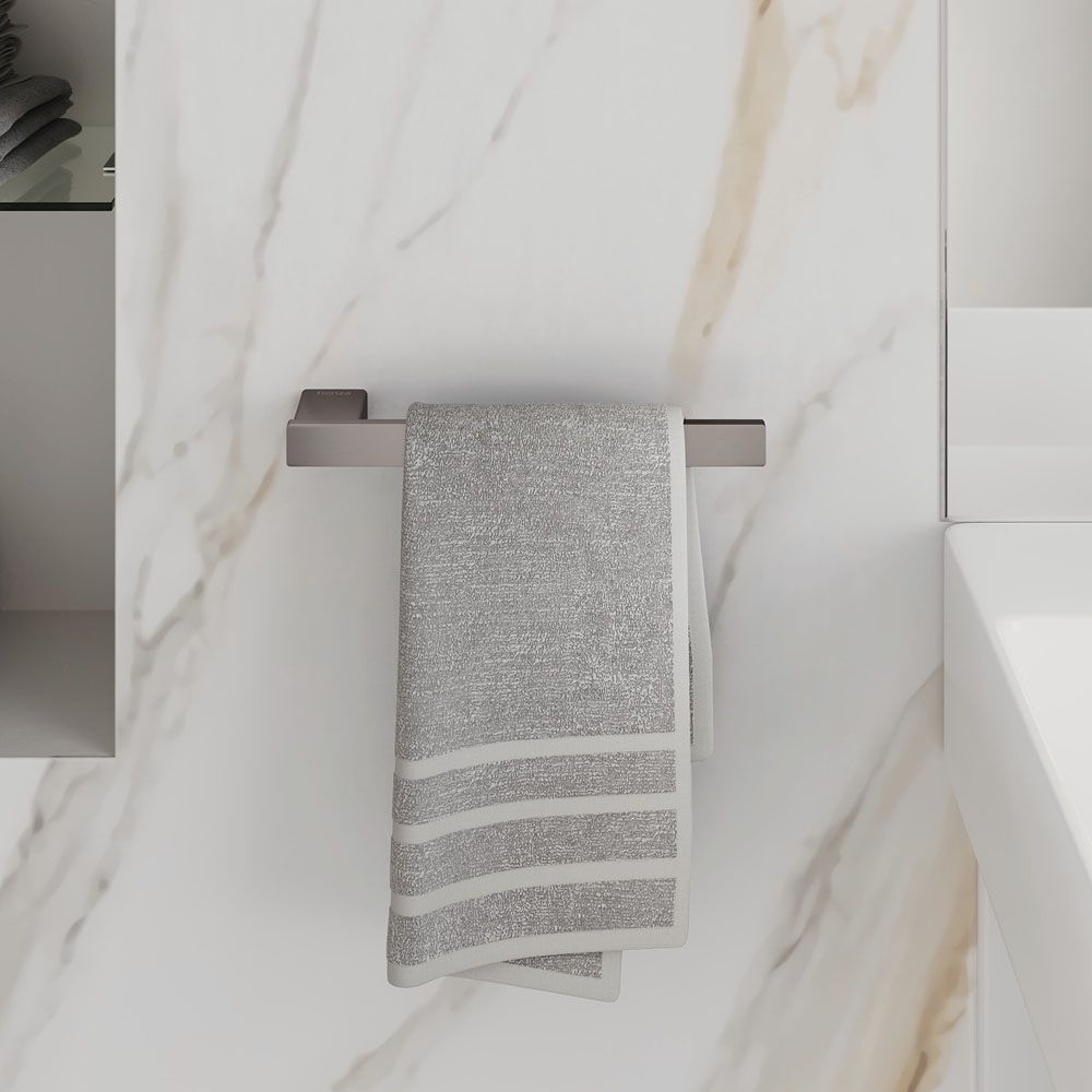 Tono Hand Towel Holder Gun Metal