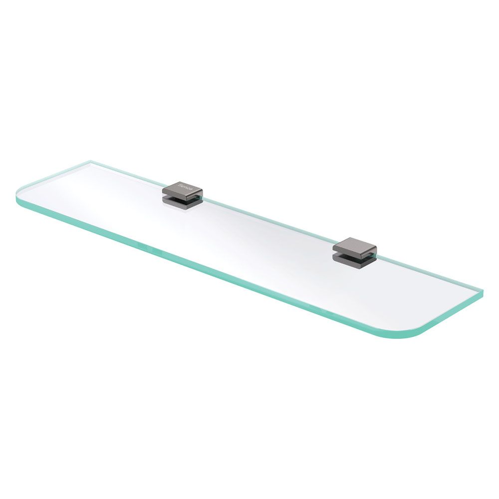Tono Glass Shelf Gun Metal