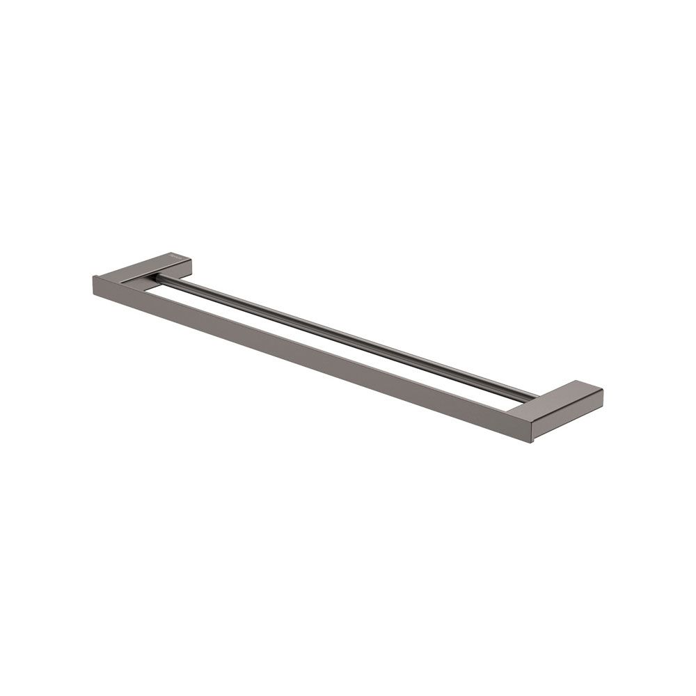 Tono Double Towel Rail 610mm Gun Metal
