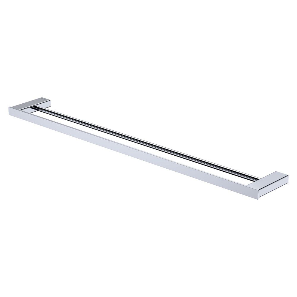 Tono Double Towel Rail 810mm Chrome