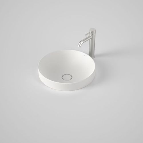 Caroma Liano II 400mm Round Inset Basin - Matte White