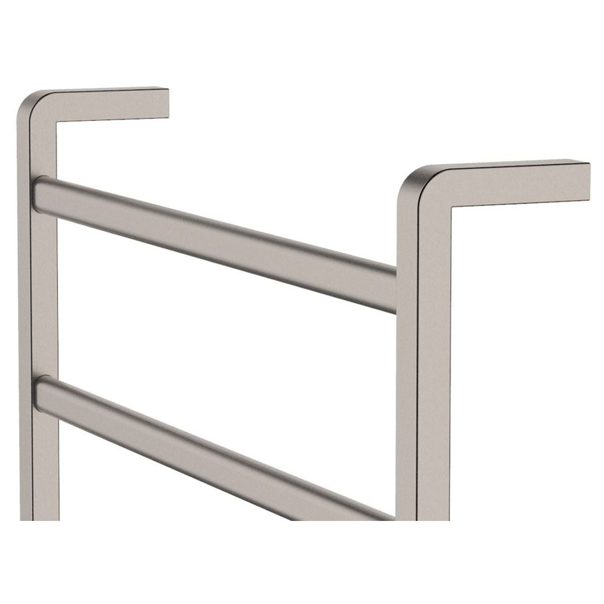 Koko Heated Towel Rail, 600 x 800mm, Brushed Nickel
