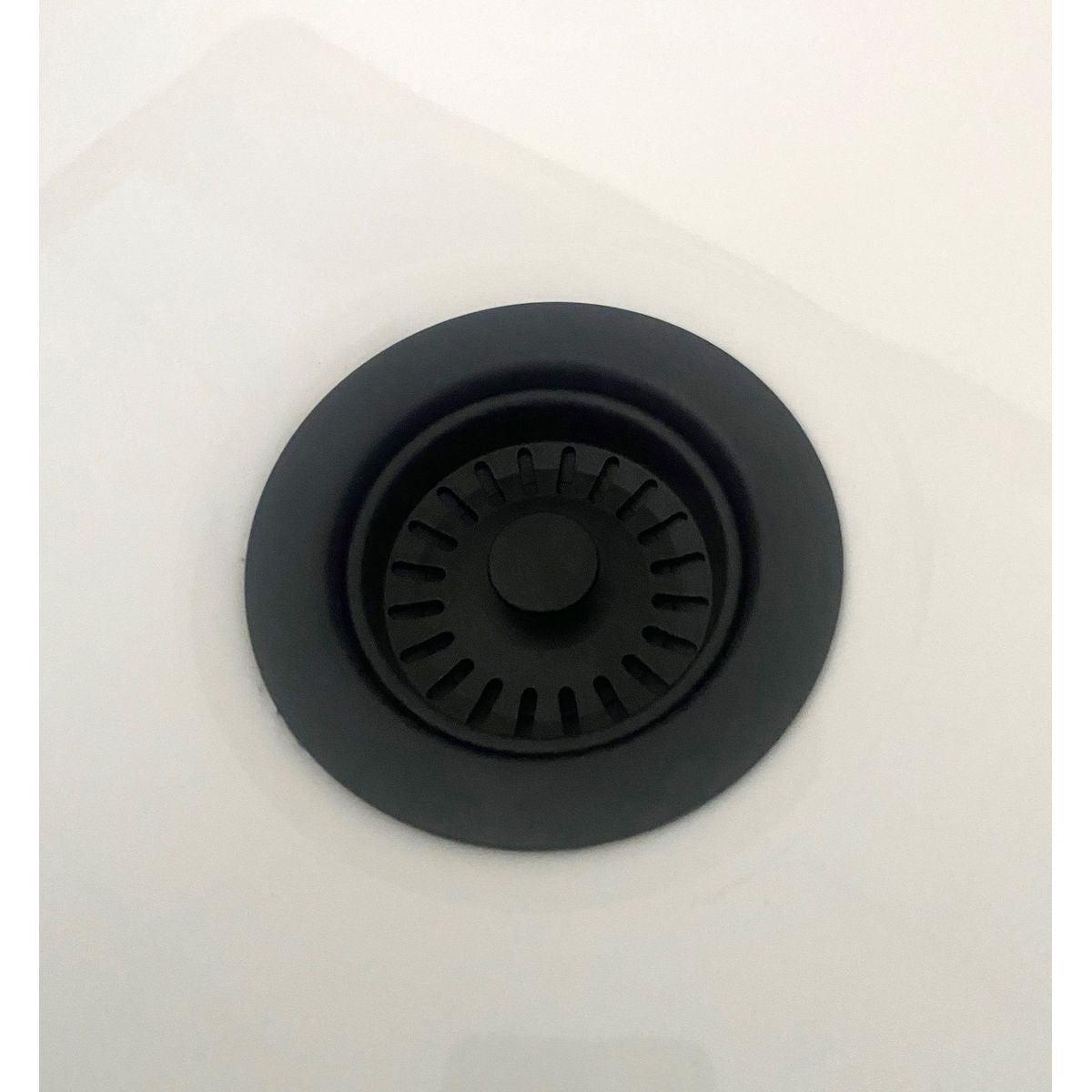 90X50 Matte Black Basket Waste & Long Bolt