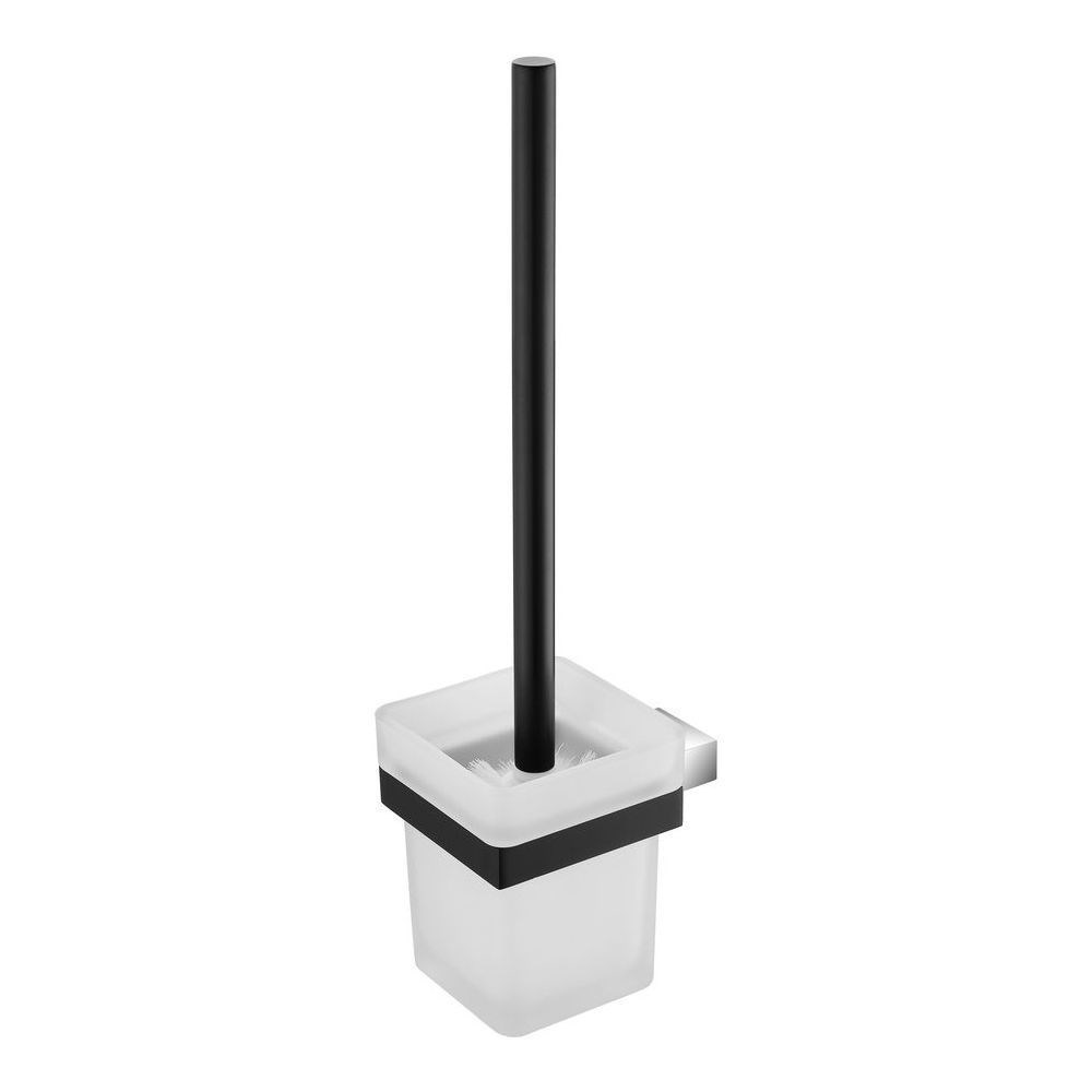 Inis Toilet Brush Chrome & Matte Black