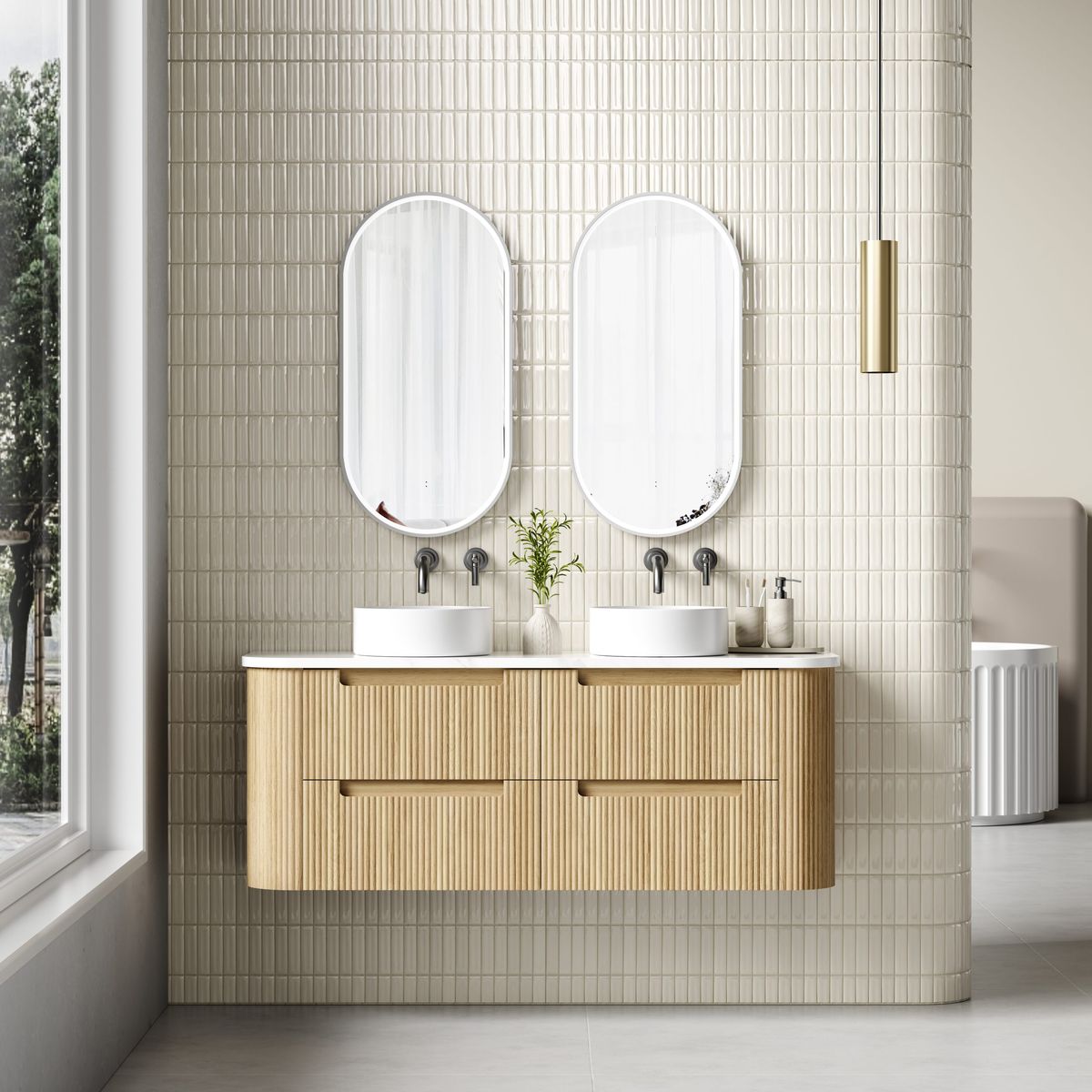 Aulic Varcelli Tier Wall Hung 1500mm Vanity
