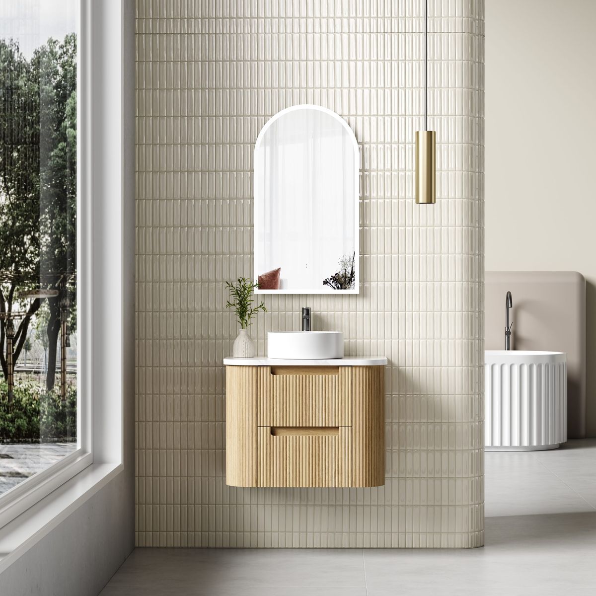 Aulic Varcelli Tier Wall Hung 750mm Vanity