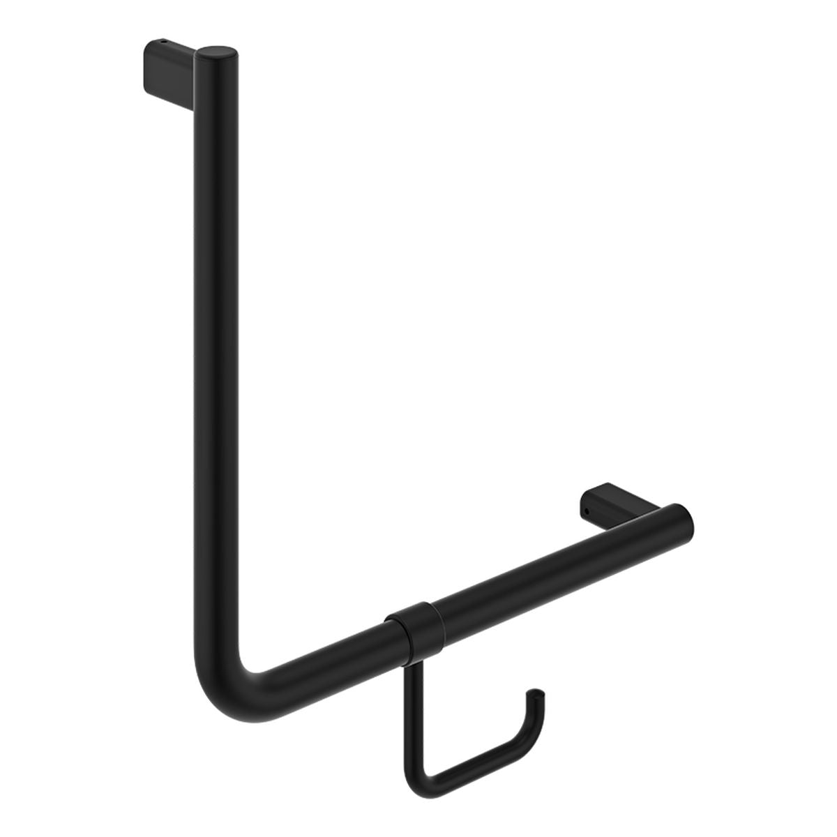 Fienza 90° Ambulant Care Hand Rail, Matte Black