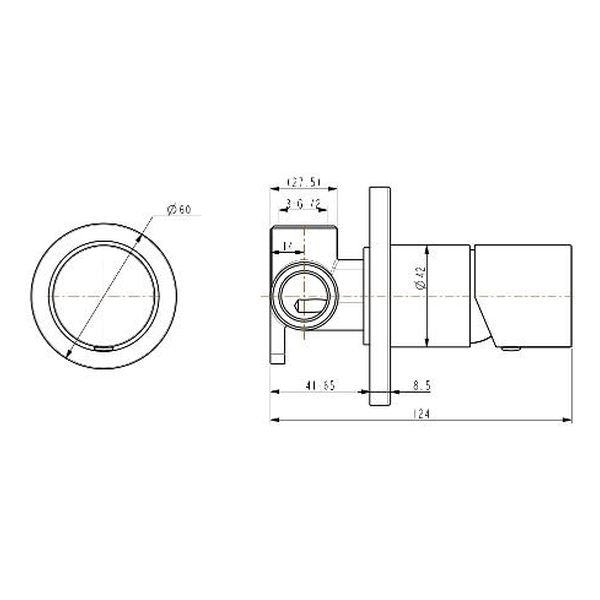 Finesa Shower Mixer Chrome