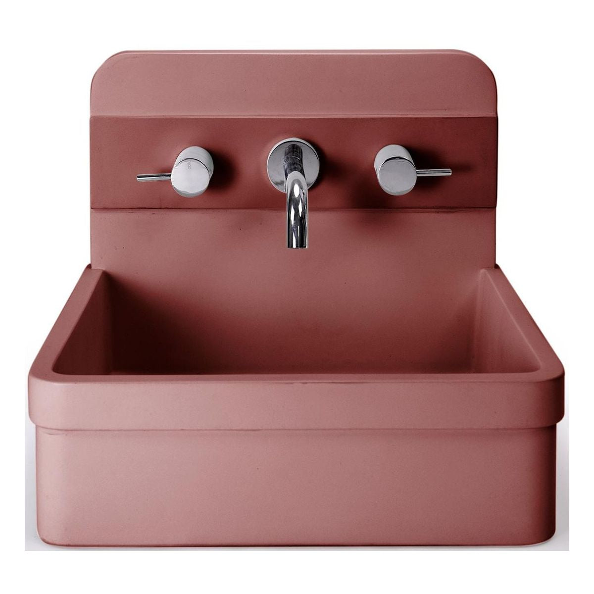 Nood Surface Mount Herbert Basin in Two Tone in Musk