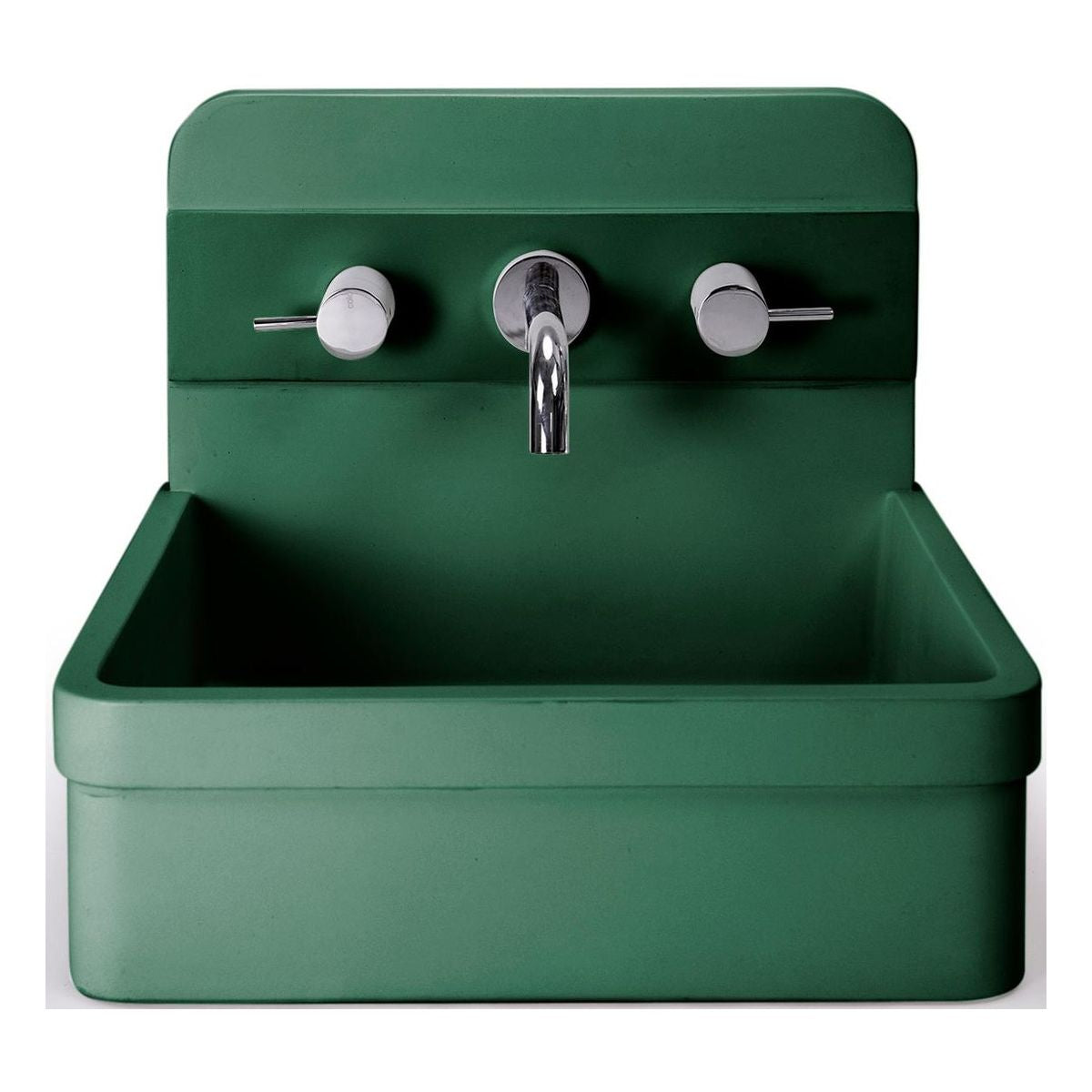 Nood Surface Mount Herbert Basin in Two Tone in Teal