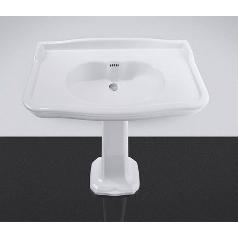 Studio Bagno Impero 100 Pedestal & Basin - 1 Taphole