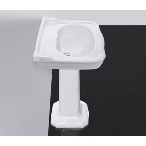 Studio Bagno Impero 70 Pedestal & Basin - 3 Tapholes