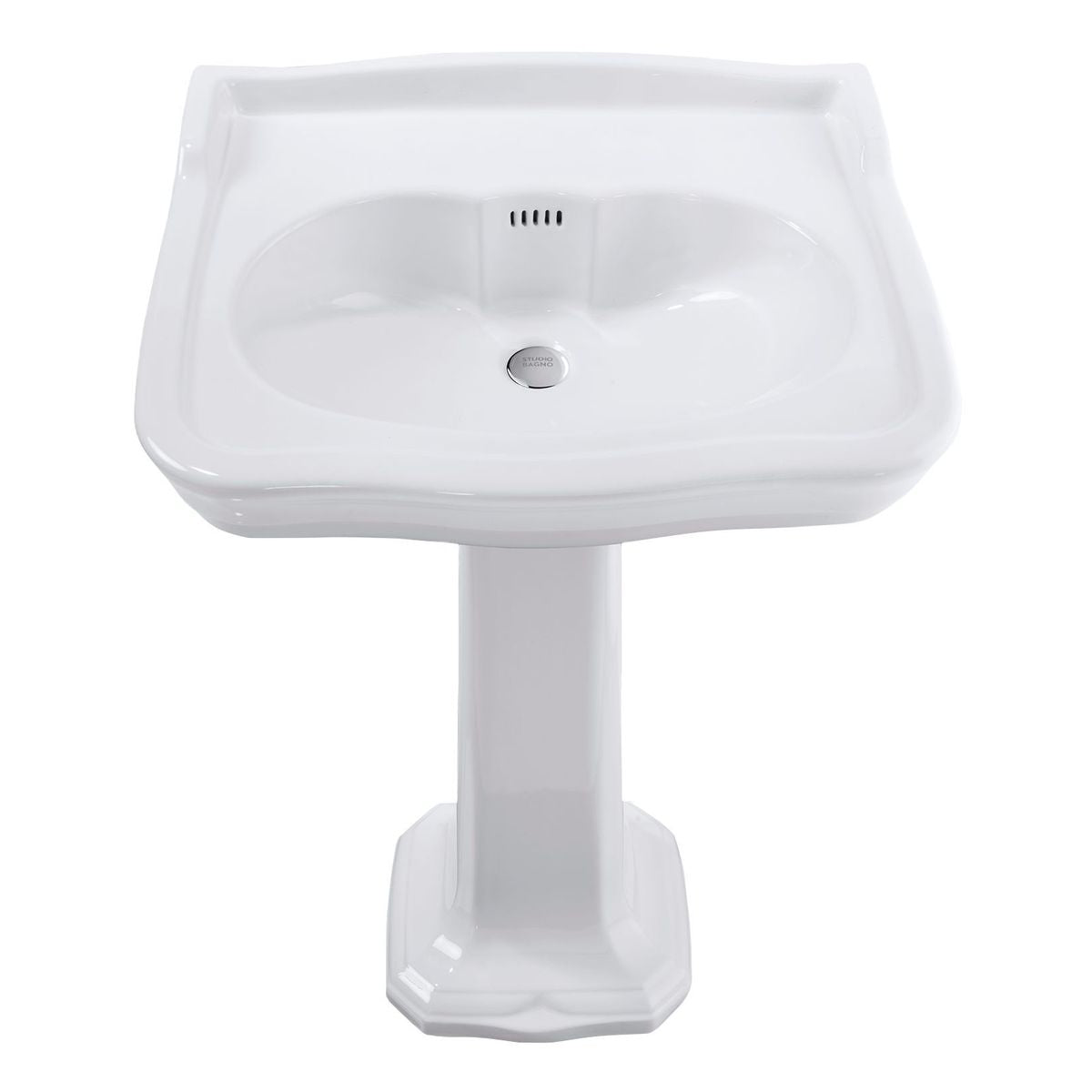 Studio Bagno Impero 70 Pedestal & Basin - 1 Taphole