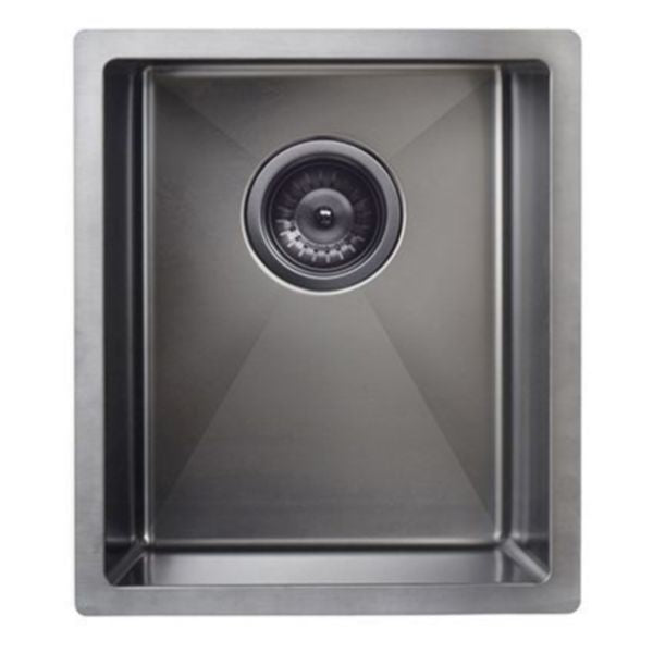 Meir Kitchen Sink Single Bowl 380 x 440, Shadow