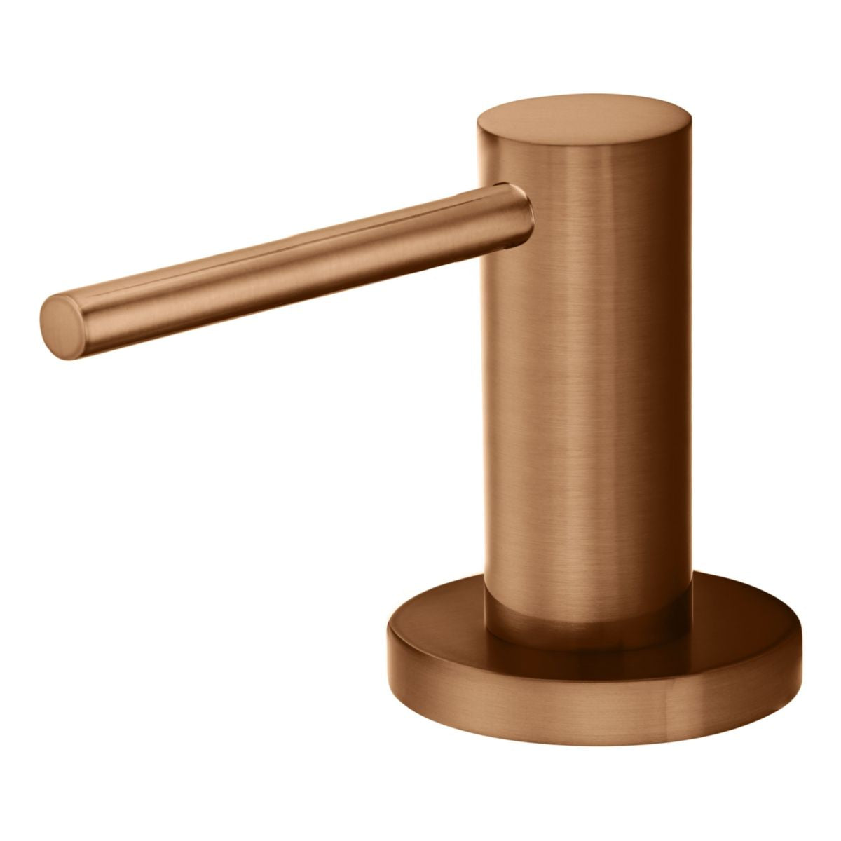 Meir Round Soap Dispenser, Lustre Bronze