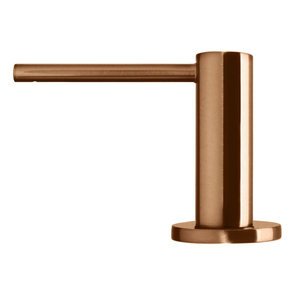 Meir Round Soap Dispenser, Lustre Bronze