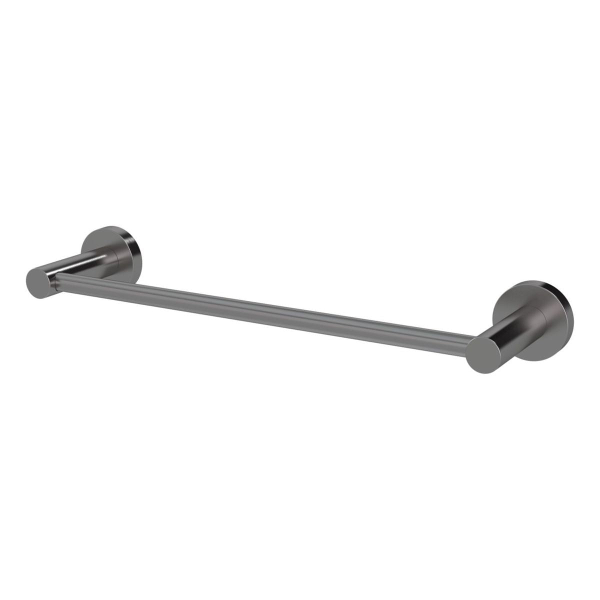 Meir Round Single Towel Rail 300mm, Shadow