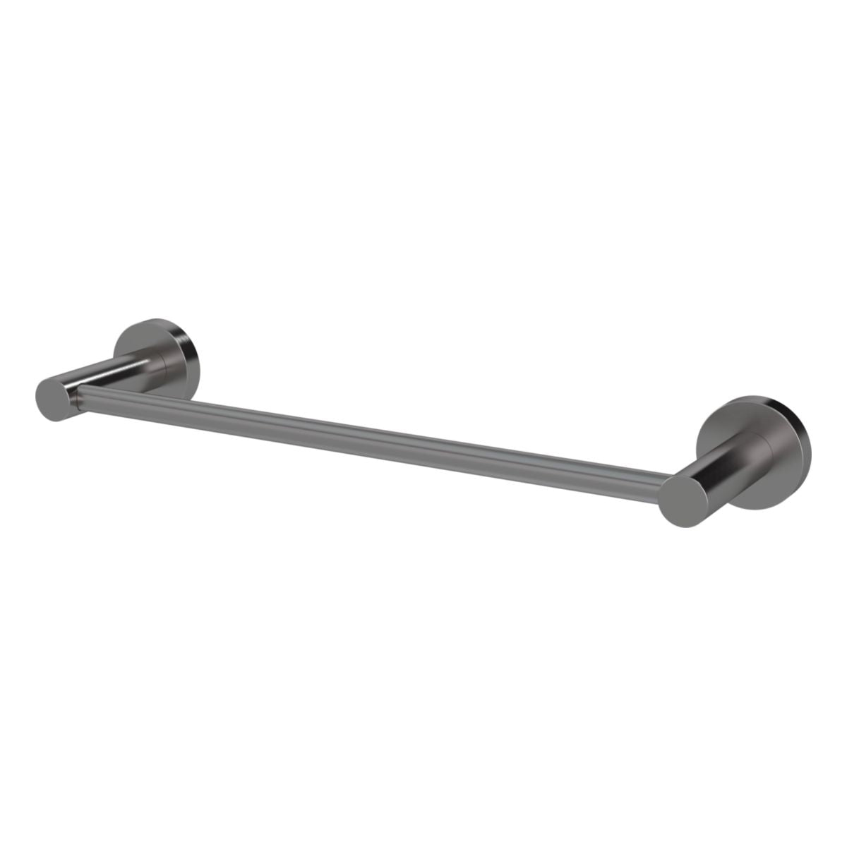 Meir Round Single Towel Rail 300mm, Shadow