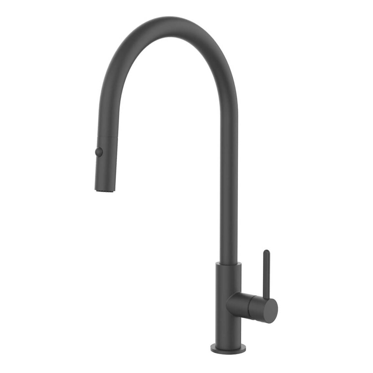 Turner Hastings Naples Pull Out Mixer Tap - Matte Black