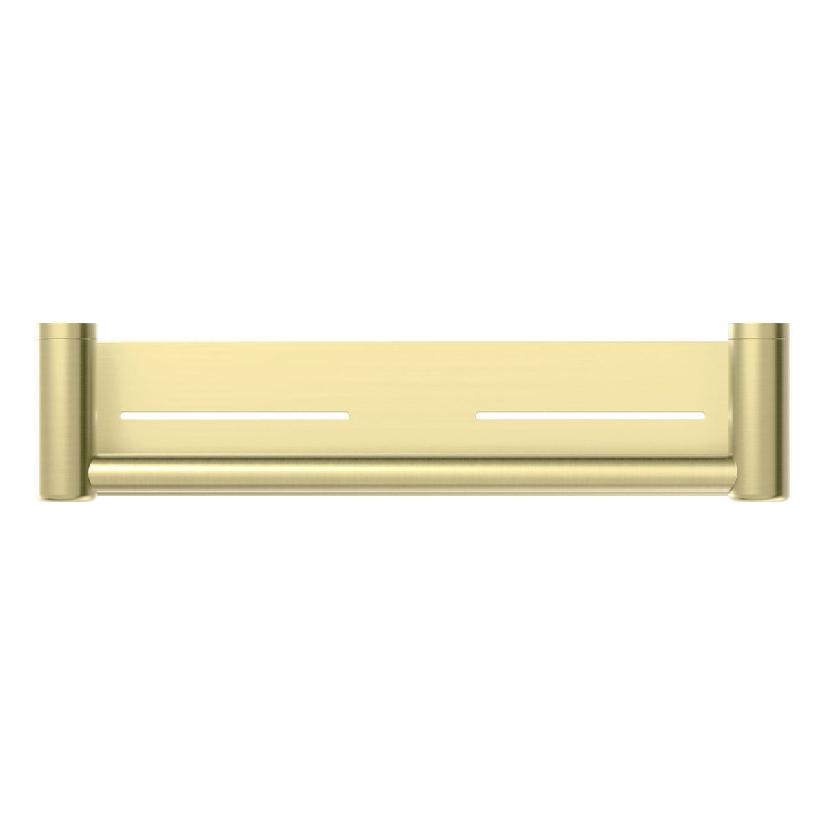 Nero Mecca Care 25mm Grab Rail With Shelf 450mm Brushed Gold