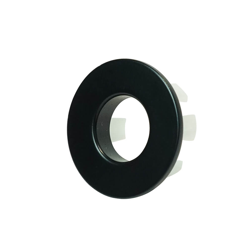 Small Overflow Ring - Matte Black