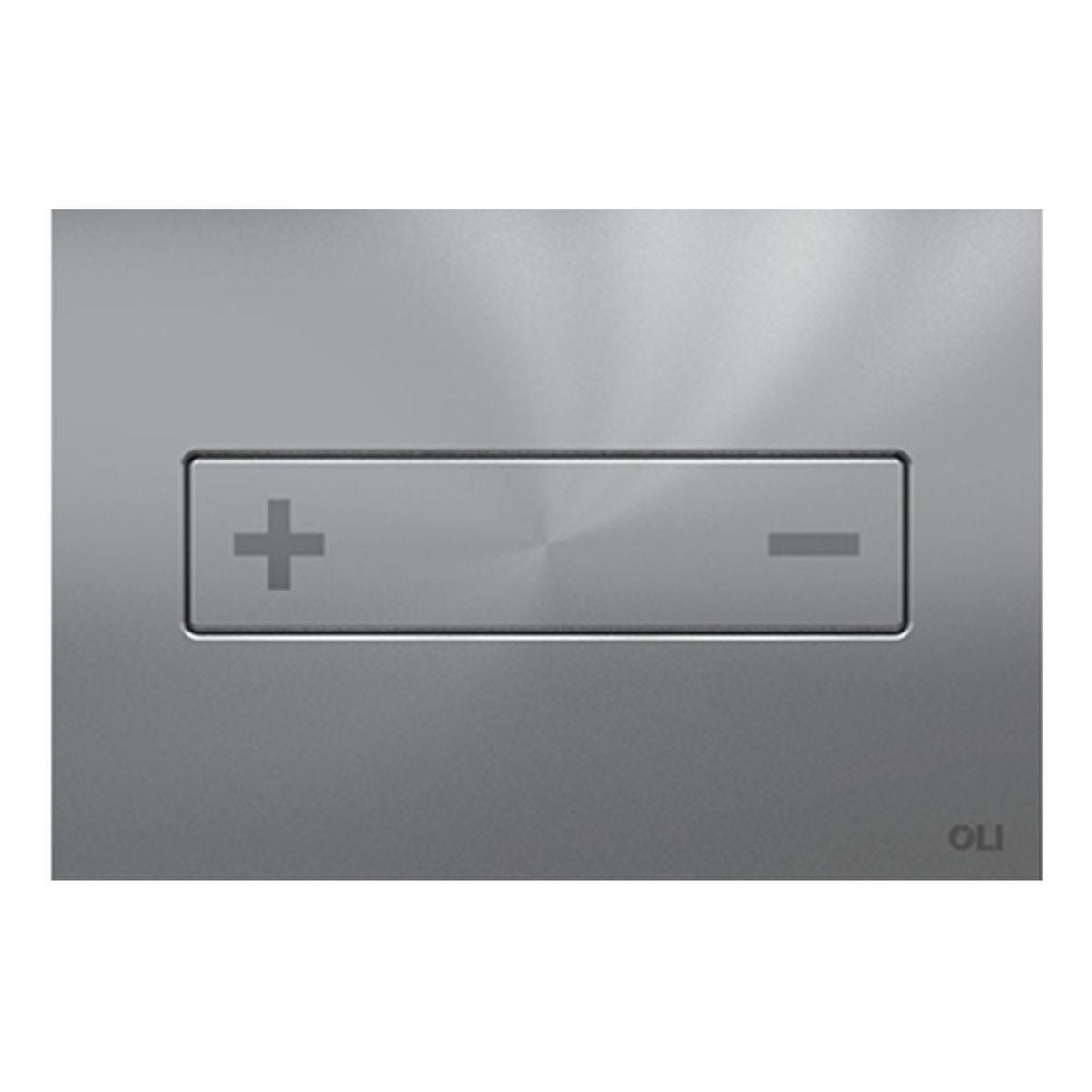 Studio Bagno Oceania Mechanical Flush Button, Polished Stainless Steel