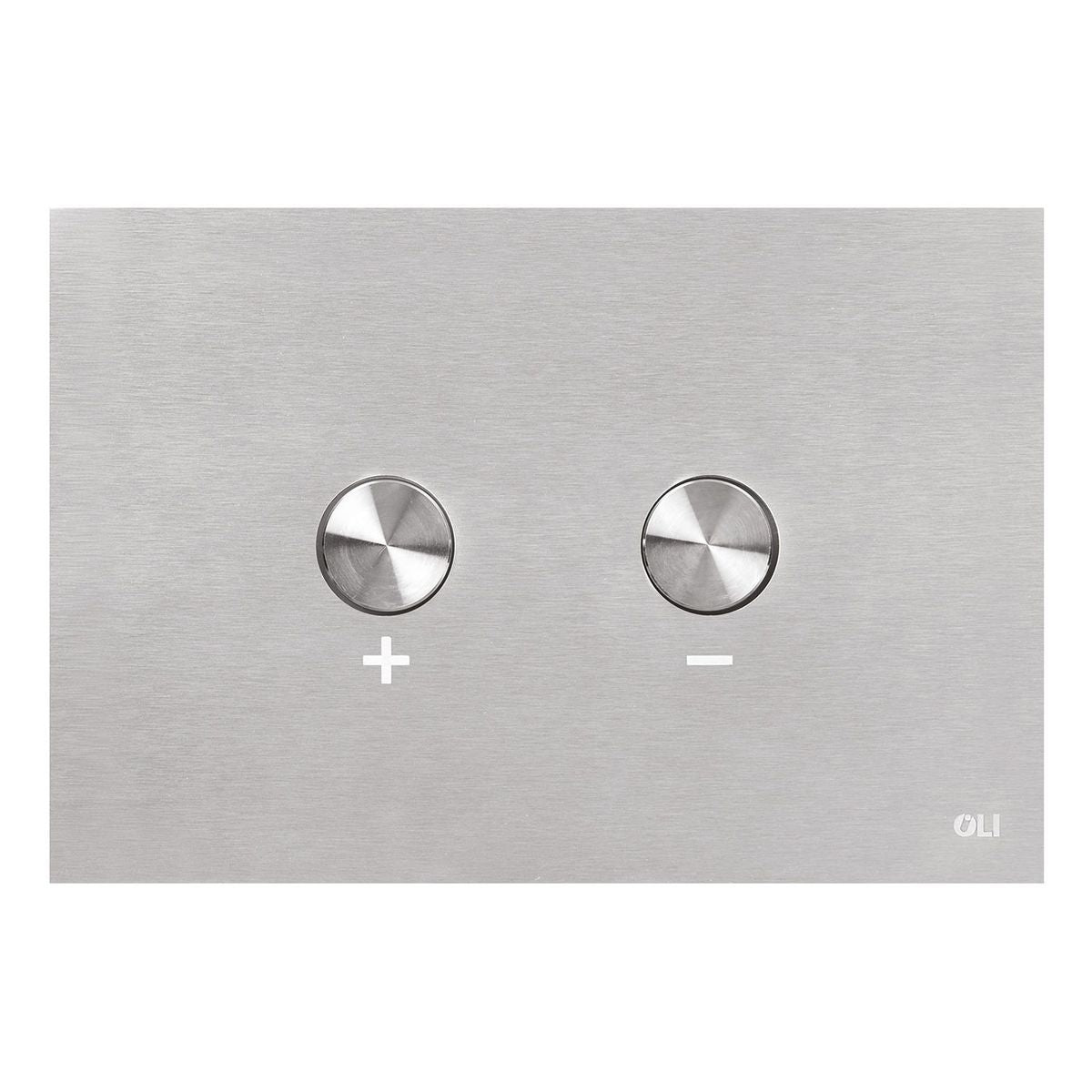 Studio Bagno Blink Flush Button, Brushed Stainless Steel